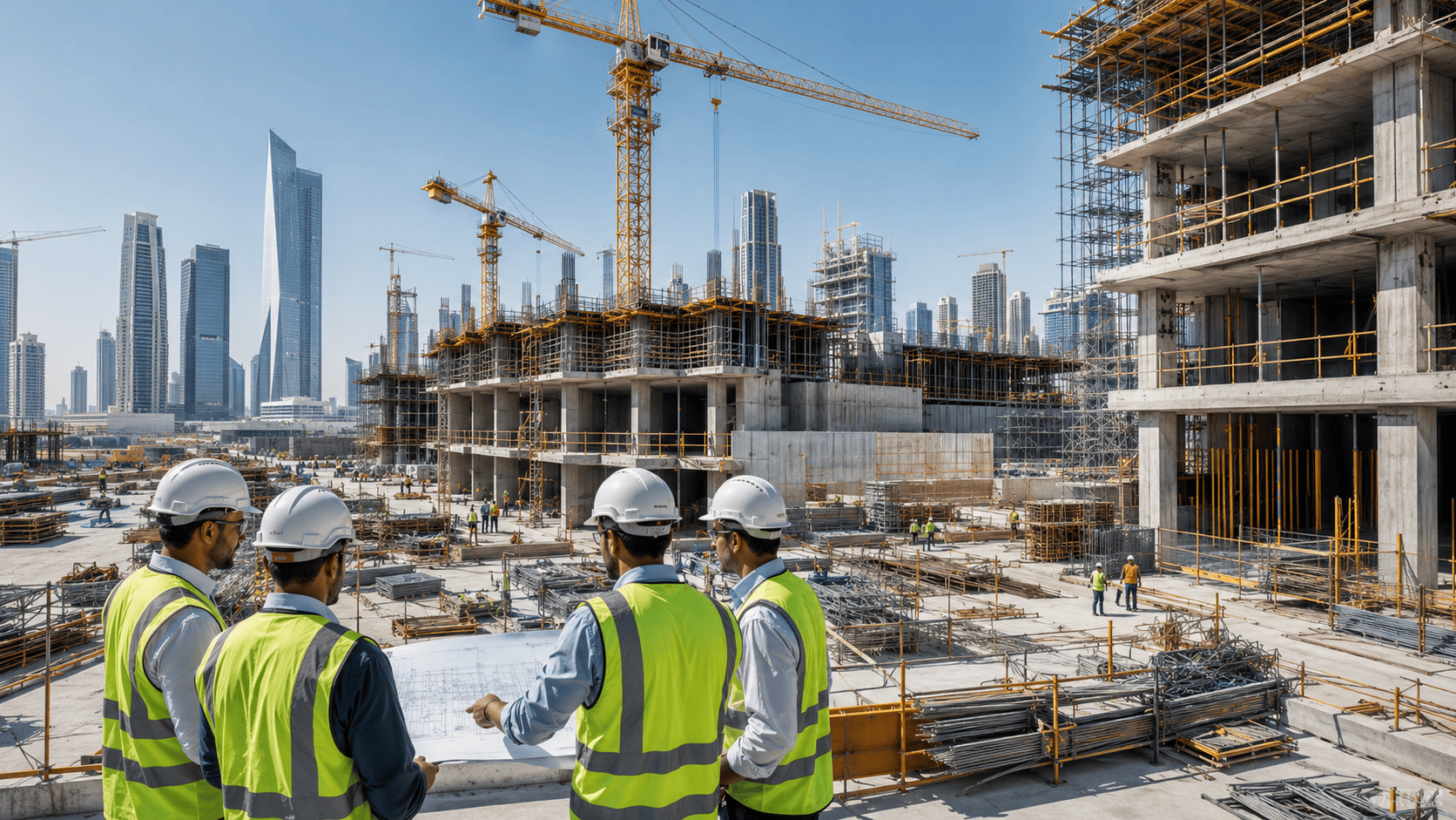 Contracting companies and construction projects