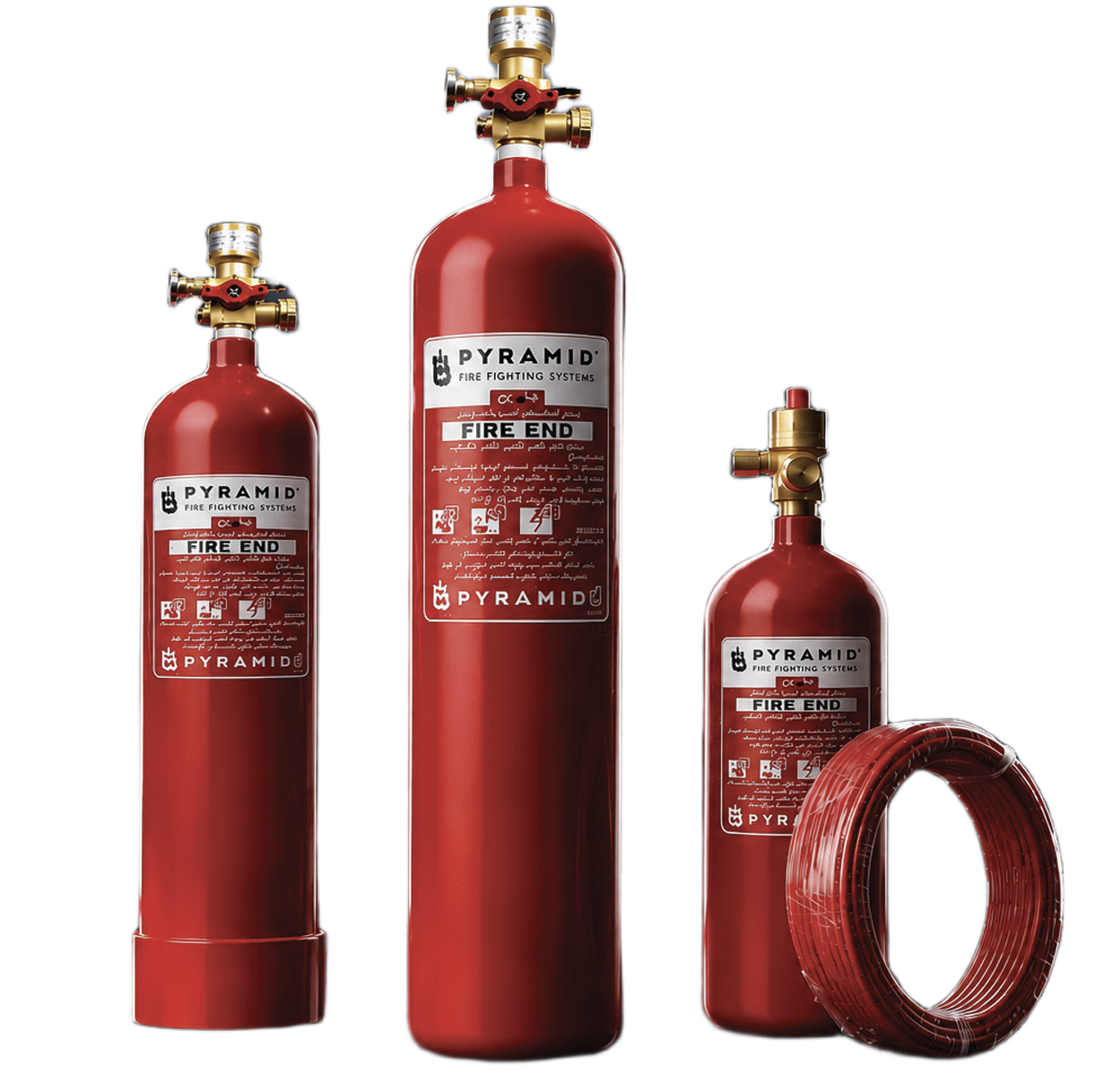 PYRAMID CO2 Fire Search Fire Extinguishers 3 6 10 KG
