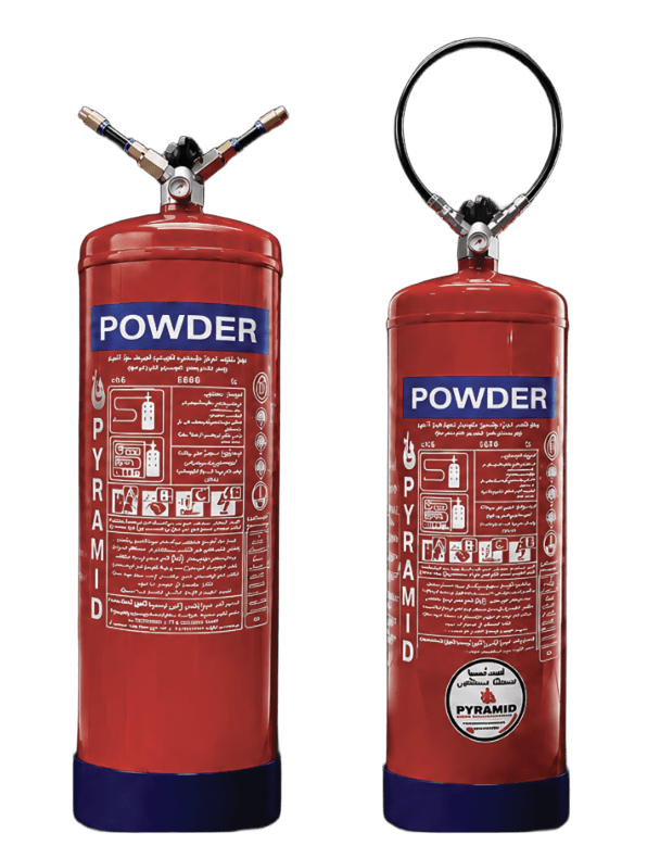 PYRAMID Dry Chemical Powder Fire Search Extinguishers 6 12 KG