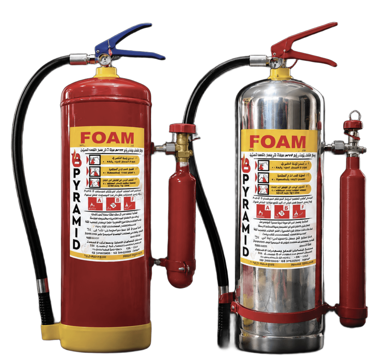 PYRAMID Foam AFFF Fire Extinguishers 6 9 Litre